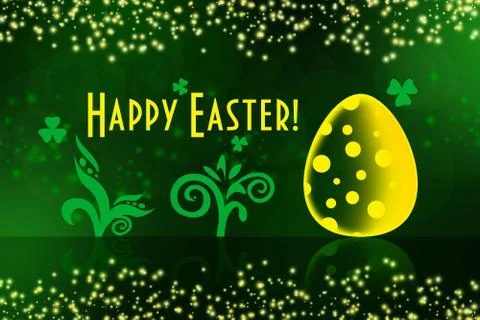 Happy Easter Stock Illustration
