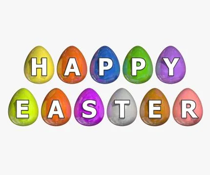 Happy easter Stock Illustration