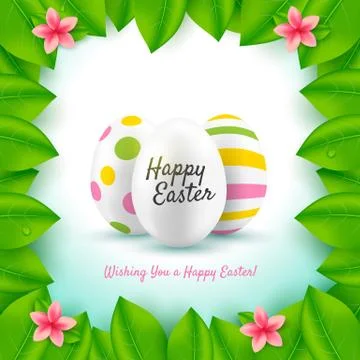 Happy easter Stock Illustration