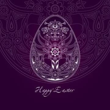 Happy easter Stock Illustration