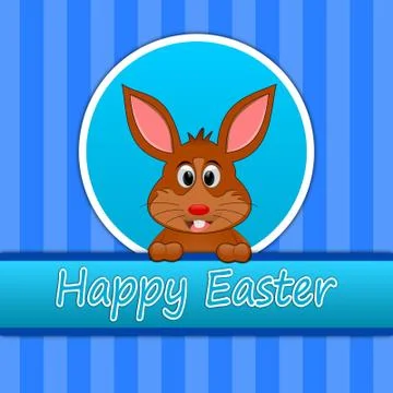 Happy Easter Stock Illustration