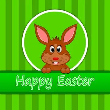 Happy Easter Stock Illustration