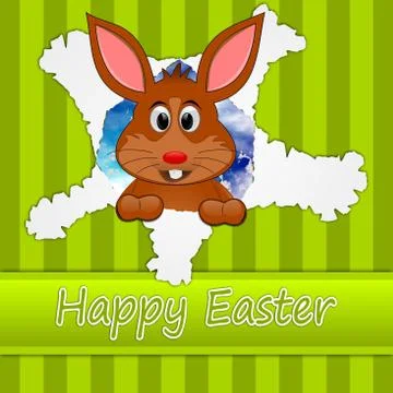 Happy Easter Stock Illustration