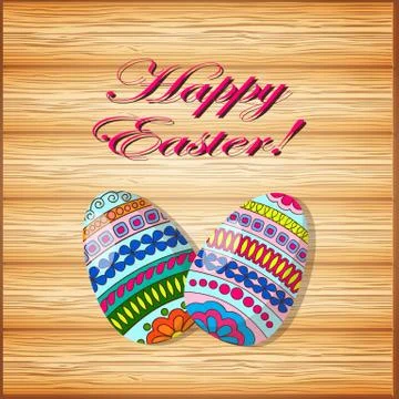 Happy easter Stock Illustration