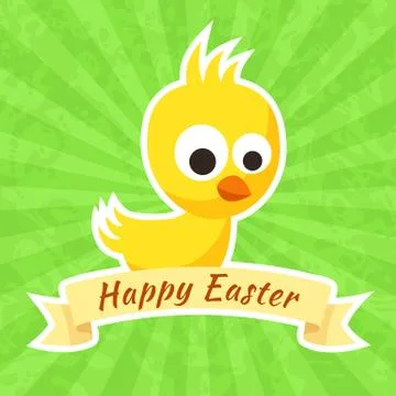Happy Easter Stock Illustration