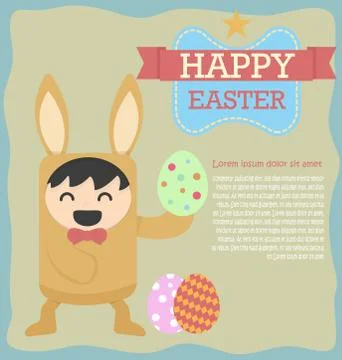 Happy Easter Stock Illustration