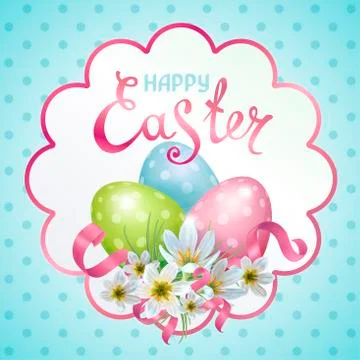 Happy Easter Stock Illustration