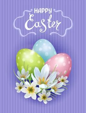 Happy Easter Stock Illustration