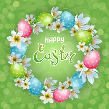 Happy Easter Stock Illustration