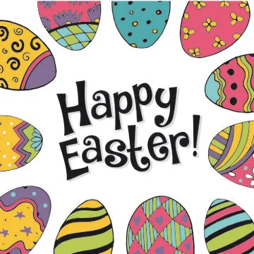 Happy Easter Stock Illustration