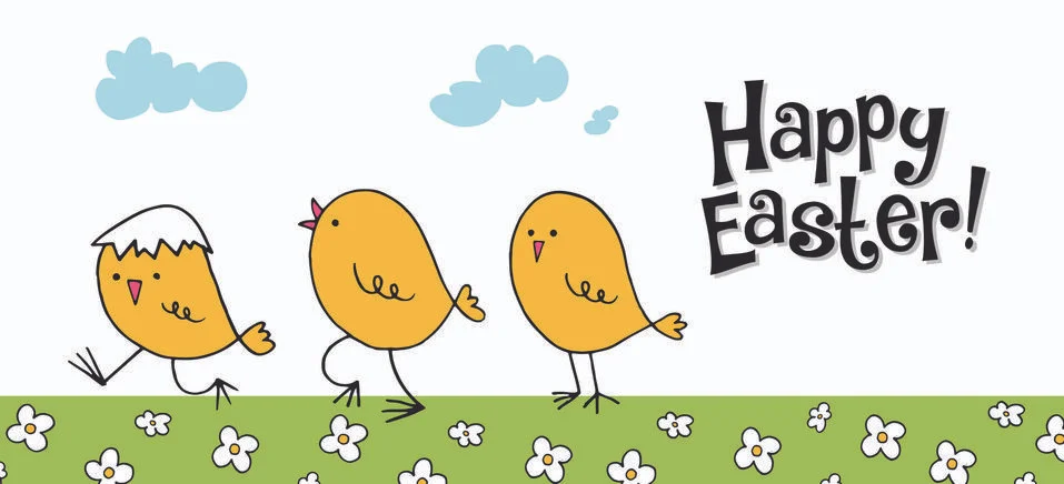 Happy Easter Stock Illustration