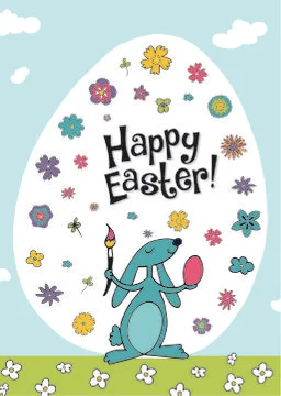 Happy Easter 스톡 일러스트