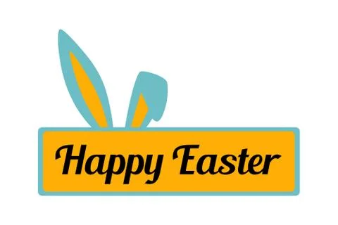 Happy Easter Stock Illustration
