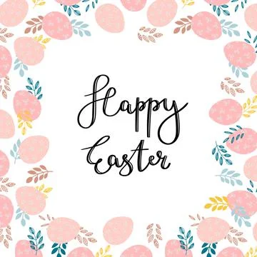 Happy Easter Stock Illustration