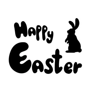Happy easter Illustrazione stock