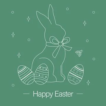 Happy Easter Stock Illustration