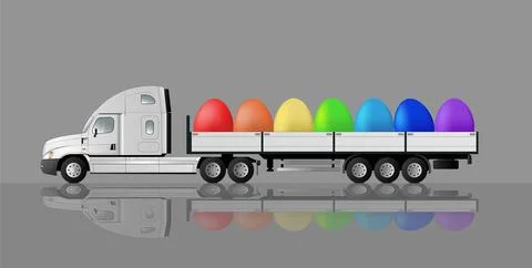 Happy easter. Stock Illustration