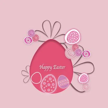 Happy Easter Stock Illustration