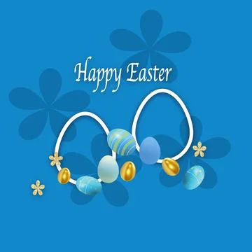 Happy Easter Stock Illustration