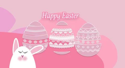 Happy Easter Stock Illustration