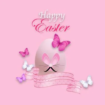 Happy Easter Stock Illustration