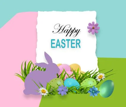 Happy Easter Stock Illustration
