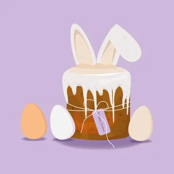 Happy Easter Illustrazione stock