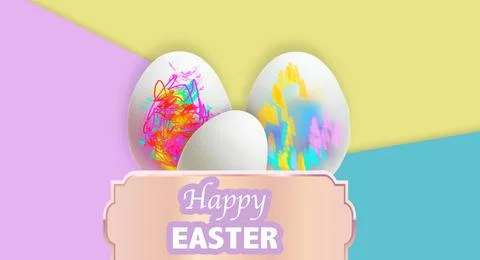 Happy Easter Stock Illustration