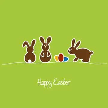 Happy Easter Stock Illustration