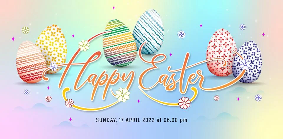Happy Easter Stock Illustration