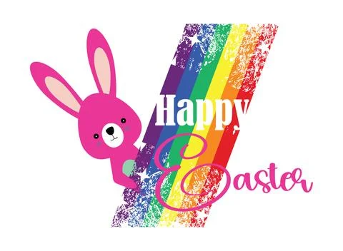 Happy easter Stock Illustration