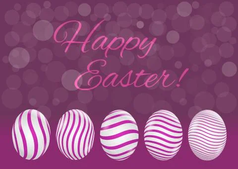 Happy Easter illustration Illustrazione stock