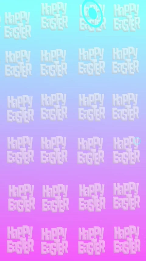 Happy easter pastel color background blured text backdrop Stock Footage 300361884