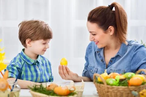 Happy easter Stock Photos