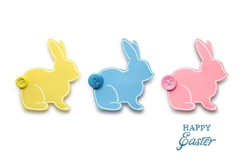Happy easter. Stock Photos