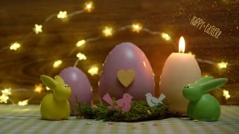Happy Easter Stock Photos