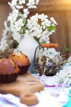 The happy easter Stock Photos