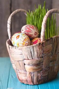 The happy easter Stock-Fotos