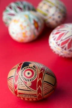 The happy easter Stock Photos