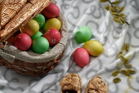 Happy Easter! Stock Photos