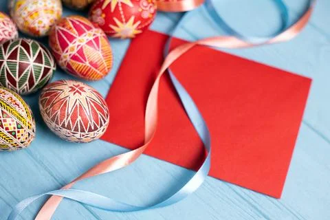 The happy easter Stock Photos