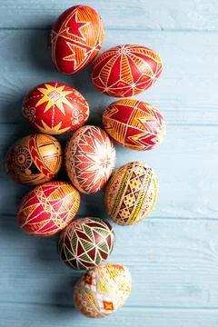 The happy easter Stock Photos