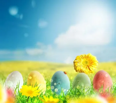 Happy Easter Stock Photos