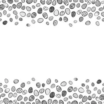 Happy Easter poster Stock Illustration