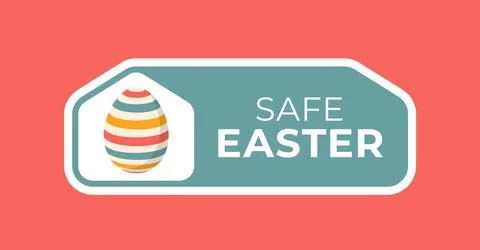 Happy Easter rainbow egg pattern vector background. Simple colorful backgroun Illustrazione stock