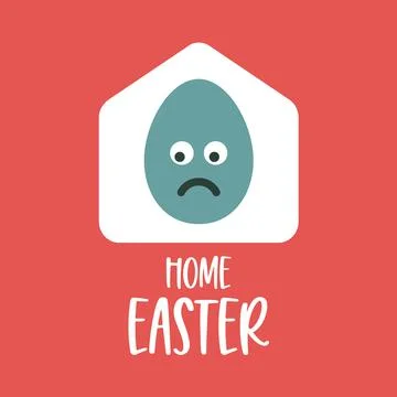 Happy Easter rainbow egg pattern vector background. Simple colorful backgroun Illustrazione stock