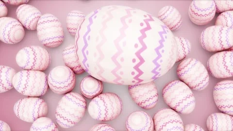 Happy Easter Reveal Background Stock Footage 269306727