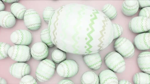 Happy Easter Reveal Background Stock Footage 269307493