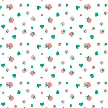 Happy Easter seamless pattern. Trendy Easter design with hand drawn strokes and Stock Illustration