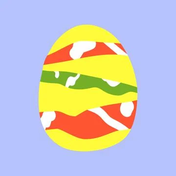 Happy Easter set of cards, posters or covers in modern minimalistic style eggs Stock Illustration